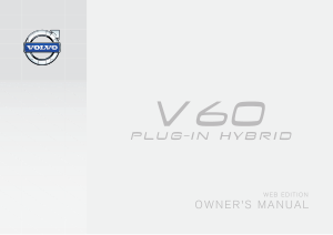 2014 Volvo V60 Plugin Hybrid Owners Manual
